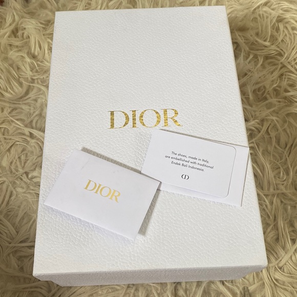 NIB Dior Poeme Ballet Flats 37.5, Black - Picture 7 of 11
